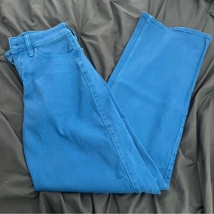 Blue Hollister High-Rise Vintage Baggy